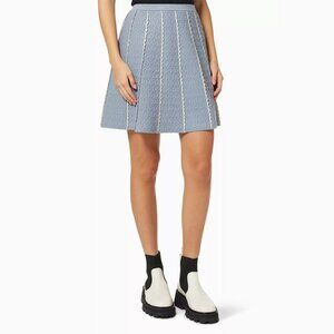 NWT Sandro Blue Matching Skirt Size 0/XS, 2/M